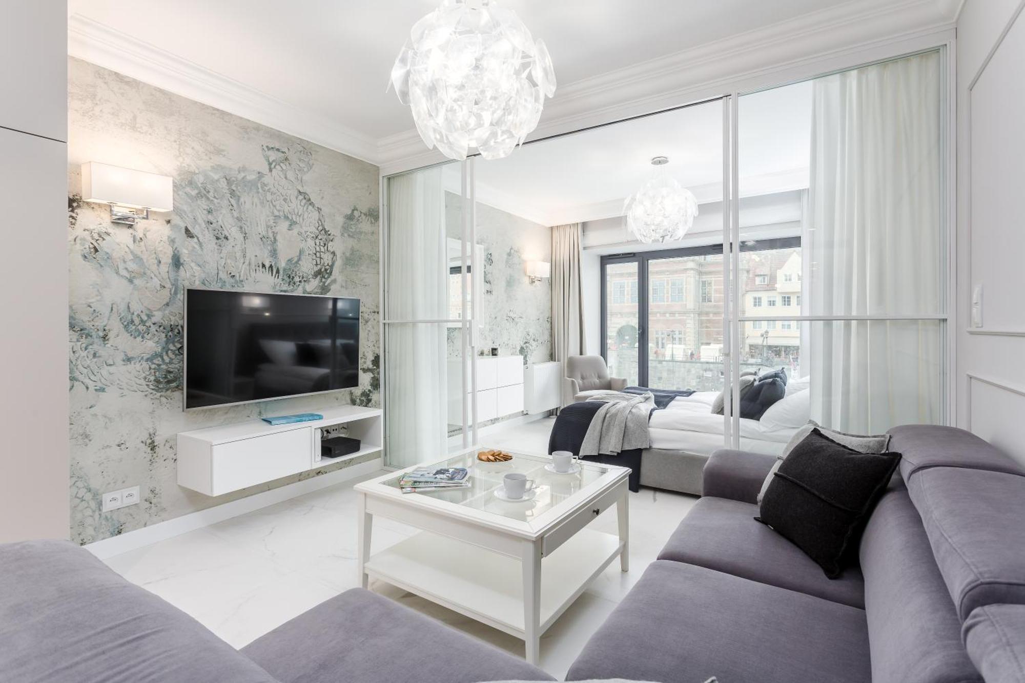 Rent Like Home - Apartamenty W Deo Plaza 格但斯克 外观 照片