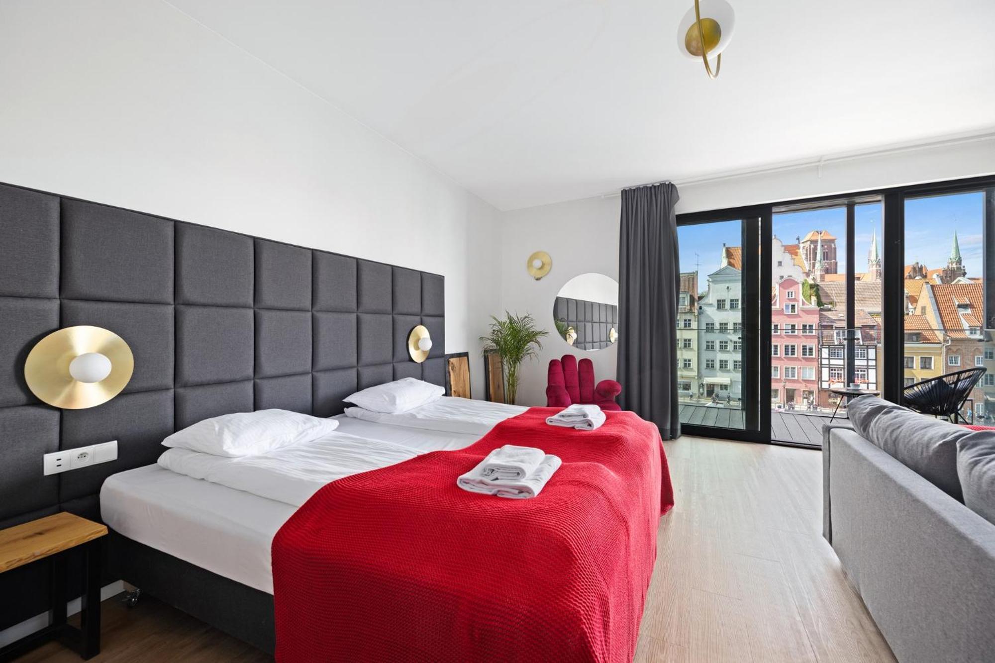 Rent Like Home - Apartamenty W Deo Plaza 格但斯克 客房 照片