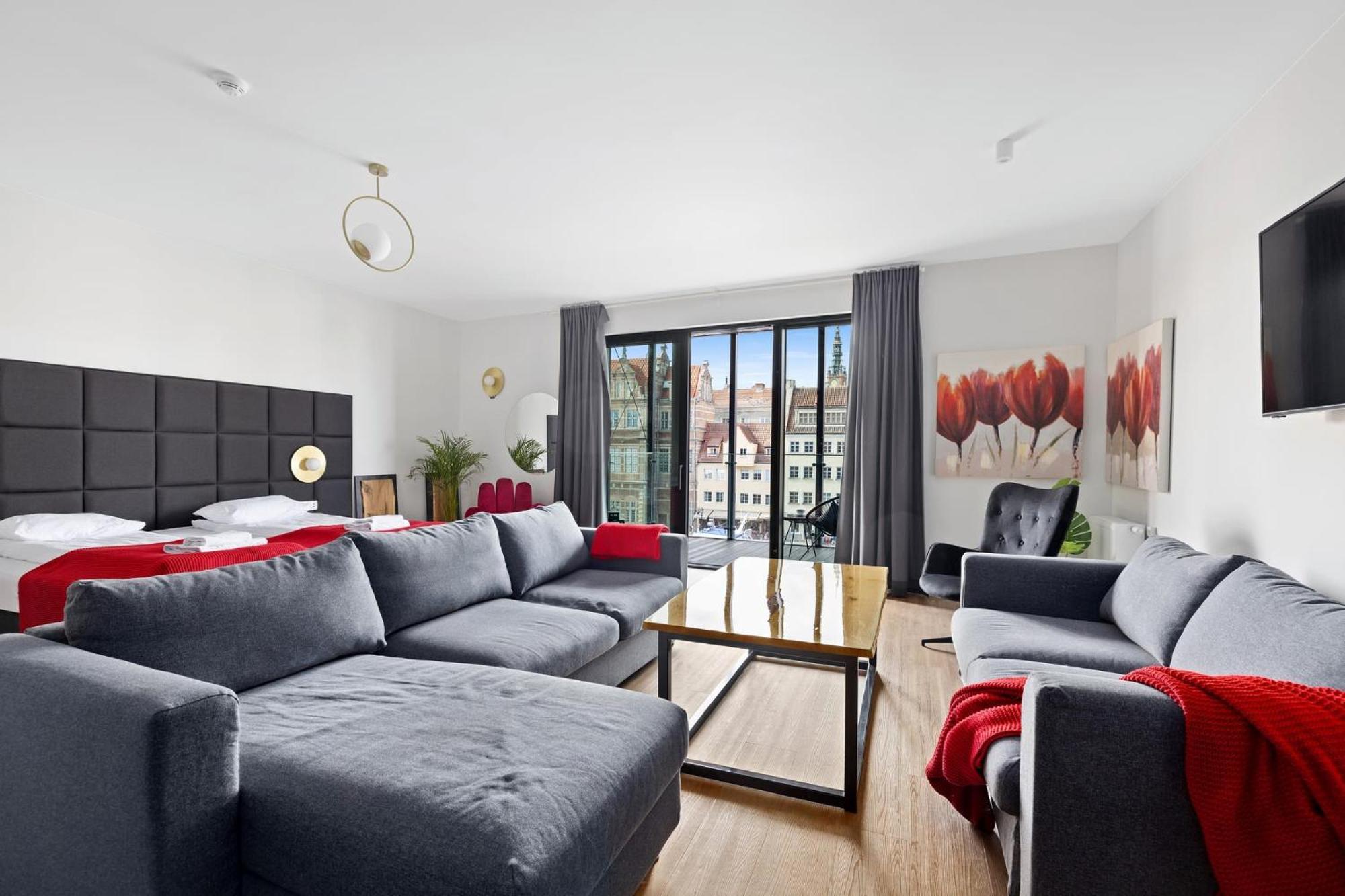 Rent Like Home - Apartamenty W Deo Plaza 格但斯克 外观 照片